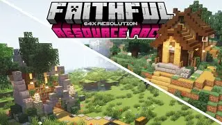 Вам необходимо установить ресурспак Faithful для Minecraft!