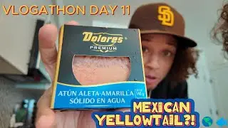 This Tuna Does NOT Exist in America 🇲🇽 (Walmart Tijuana Find)  Yellowtail in a can!?🐟 