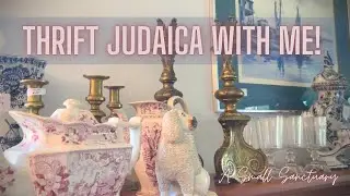 ✨Thrift Judaica with Rabbi Esther! (relaxing video with items from estate sale)