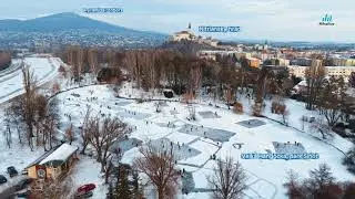 Zimn&eacute; korčuľovanie, Veľk&aacute; Hang&oacute;cka, park Sihoť Nitra I Winter ice skating, in Nitra, Slovakia