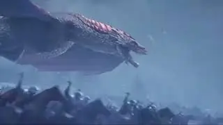 Game of Thrones Winter is Coming - Dragon Battle