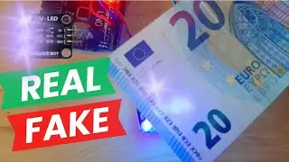 Verify Banknotes Using UV Light & IR Sensor - Touchless Arduino Project
