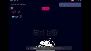 What typing 600 wpm looks like