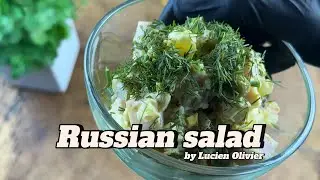 Русский салат (Оливье) &mdash; Классический картофельно-ветчинный салат | Quiet Cooking