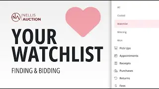 Using Nellis Auction's Watch List To Keep Track Of Auctions You're Interested In
