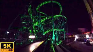 Poltergeist POV 5K Nighttime FASTEST LAP EVER! Six Flags Fiesta Texas