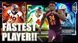 FASTEST PLAYER DRAFT!! TOO FAST TO BE STOPPED!! MADDEN 19 DRAFT CHAMPIONS