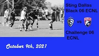Sting Dallas Black 06 ECNL vs. Challenge 06 ECNL