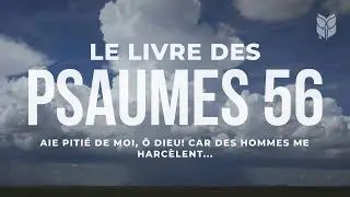 Psaumes 56. Aie piti&eacute; de moi, &ocirc; Dieu! car des hommes me harc&egrave;lent... #biblevision
