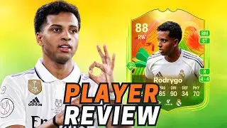 Rodrygo World Tour Level 40 SEASON PASS EAFC 26 PLAYER REVIEW