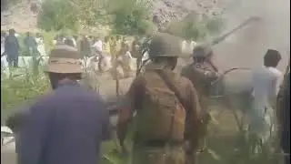Army Helicopter crash in Chilas. 