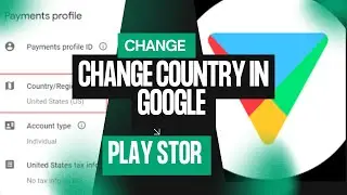 How to change your country/region on Google Play store 🔥😱🤖