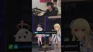 Tuonto attempts to voice Paimon