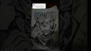 Here You Go bro Sukuna The King Of Cureses From Jujutsu Kaisen #anime #art #sukuna #jujutsukaisen