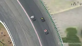 FCRL Atlanta Win Last Lap - Blimp