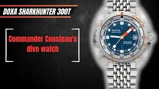 DOXA SHARKHUNTER 300T: A DIVE WATCH WITH A HELIUM ESCAPE VALVE 🥽🔥