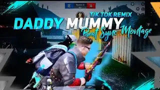 Daddy Mummy Beat Sync Montage ll Montage || bgmi montage/pubg montage/ @69JOKER @SiddhaGaming
