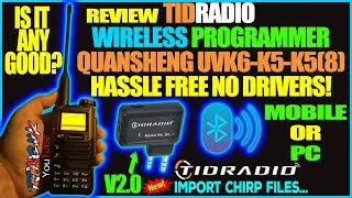Программатор беспроводных радиостанций TIDRADIO &mdash; подробный обзор, тестирование, UVK5 и UVK6 &mdash; мои мысли о продукте