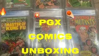 PGX COMICS UNBOXING
