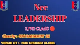 Ncc Live class | Subject Leadership | Exam paper | Notes |