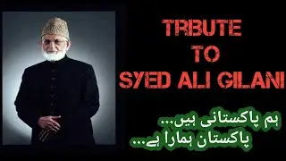 Tribute to Syed Ali gilani l Life and Struggle l  Biography of Ali Gilani l BiographyoPedia