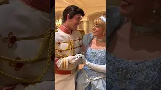 💖Cinderella and Prince Charming 😲💕 #disney #cinderella #shorts