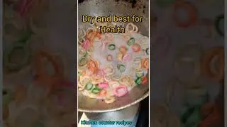 chips fry in salt | No oil | #shorts | kitchen counter recipes