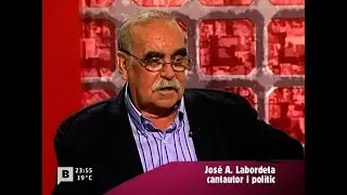 Jos&eacute; Antonio Labordeta al TeleMonegal de betev&eacute;