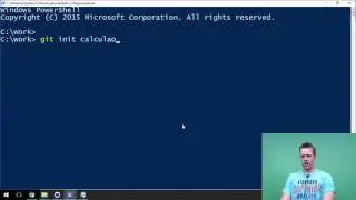 Git init in Git Shell - Terminal