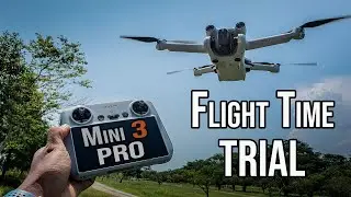 DJI Mini 3 Pro | REAL WORLD Flight Time Test