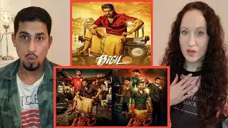 Bigil - Official Trailer Reactions | Thalapathy Vijay, Nayanthara | A.R Rahman | Atlee | AGS