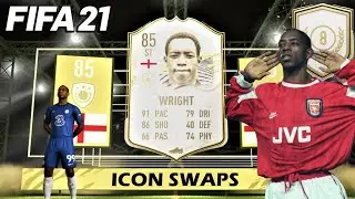 ICON SWAPS BASE ICON IAN WRIGHT WITH HIGHLIGHTS - FIFA 21