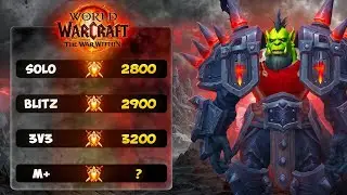 PvP Veteran Mode: ON &mdash; Gladiator Warrior in Mythic+ Push