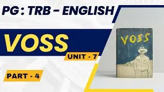 PG - TRB  - ENGLISH - UNIT - 7 - VOSS - PART - 4
