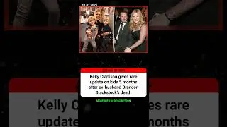Kelly Clarkson gives rare update on kids 5 months after ex-husband Br #Celebrity #Hollywood #Shorts