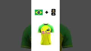 Designing a NEW Brazil FIFA World Cup 2026 Jersey