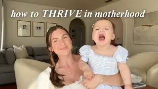 How to Thrive in Motherhood | advice from a christian mom  & Lovevery unboxing