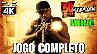 JOG&Atilde;O RARO DO PS3 EM 4K A 60 FPS (RPCS3) | 50 CENT: BLOOD ON THE SAND (FULL GAME)