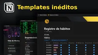 O Tour DEFINITIVO pelo meu Notion | Minimalismo no CAOS