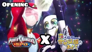 Power Rangers BUT ITS ANIME | love after world domination | Power Rangers SPD