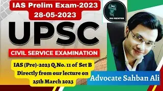 Due Process of Law || UPSC CSE (Pre)-2023(28-05-2023) Question Directly from the Lecture|| #upsc2023