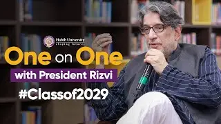 Meet the President | Wasif A. Rizvi & #Classof2029