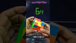 My Best Solve Ever | Breaking Own PB | SUB 15 | 3x3 Rubik's cube | @crashcubing