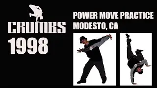 Crumbs - 1998 Power Move Lab: Modesto Grind | Breakdancing Practice | Bboy Crumbs