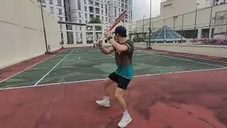 Singapore Video: Elevating Tennis Skills with the VEKEDA Tennis Shooting Ball Machine For Sale
