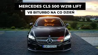 MERCEDES CLS 500 W218 LIFT - V8 BITURBO NA CO DZIEŃ / TEST PL / AUTO SPORTIVO