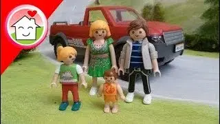 Playmobil Film Familie Hauser im Urlaub Folge 1 - Die Abreise zum Hotel - Kinder Spielzeug Filme