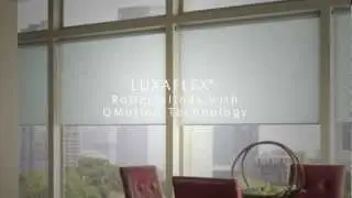 LUXAFLEX&reg; Qmotion Technology: Motorisation for Roller Blinds