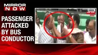 Bus conductors gang up, brutally beat passenger as argument turns into brawl in Tamil Nadu