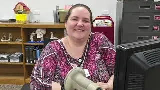 Torch talk with Maria Davis, Library Technical Assistant